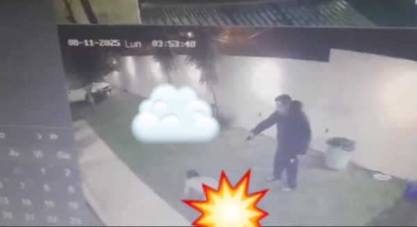 Popular / (VIDEO) Karai obligó a ladrón a ďęsŋůđąřşę por robar en Villa Elisa: avei le baleó en el brazo