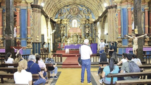 La imagen de Cristo en la Cruz fue retirada y generó un gran susto