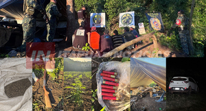 OPERATIVO DESMANTELA CENTRO DE PRODUCCIÓN DE MARIHUANA EN OBLIGADO
