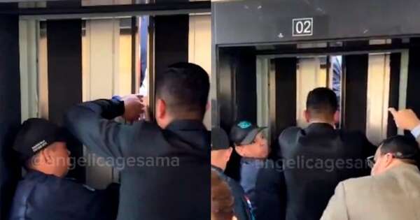La Nación / “La tota­lidad de los ascensores va a ser cambiada", asegura Núñez tras nuevo incidente en el Congreso