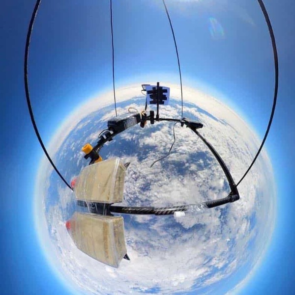 Globo sonda paraguayo alcanza 32.200 metros