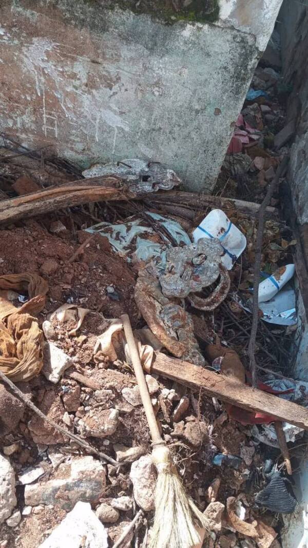 Escándalo en cementerio de Guarambaré: hallan restos humanos fuera de su tumba