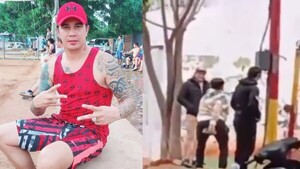 Marcos Lazaga hizo de nuevo torneo de truco en plaza y así desafió a vecina