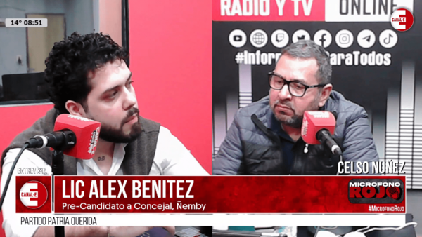 Ñemby: Alex Benítez, joven candidato a concejal y sus propuestas para mejora de la ciudad