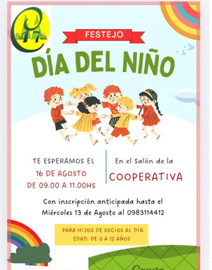 Popular / Festejo del Día del Niño, ¡pero solo para socios “al día”!