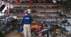 Diario HOY | Allanan desarmadero repleto de motocicletas y piezas robadas en CDE