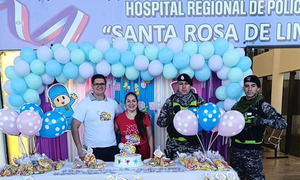 Popular / Festejo adelantado para los niños en el Hospital de Santa Rosa