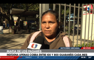 Mafia de los pagarés: a docente indígena le sobraba de su salario solo entre 100 y 800 guaraníes  | Unicanal