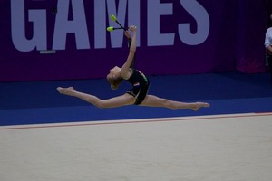 La gimnasta Ana De Conto dejó en alto la bandera paraguaya en los Panamericanos - trece