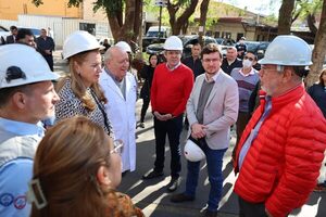 Itaipú y Salud Pública supervisan obras de modernización en el Hospital de Trauma “Manuel Giagni” - ADN Digital