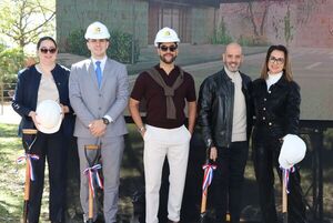 NATIVUS inicia su construcci贸n con la palada inicial apoyada por el Banco GNB