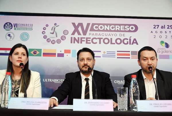 Dos congresos de Quimfa y Sociedad de Infectología - Empresariales - ABC Color
