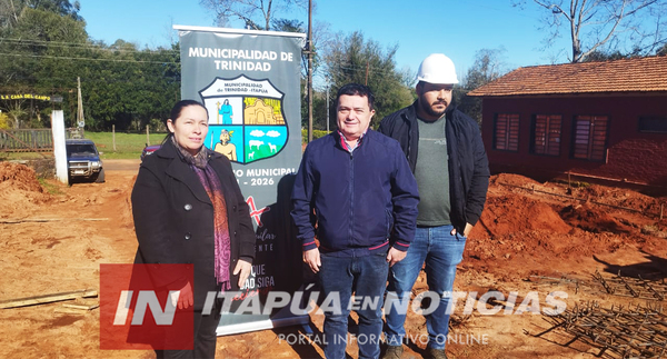 INICIAN OBRAS PARA COMEDOR ESCOLAR EN PASO GÜEMBÉ