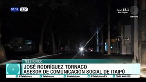 Apagón en gran parte del país