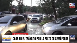 Apagón masivo causó caos en el tránsito en varias partes del país