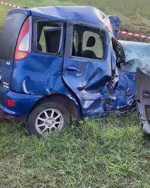 Tragedia en Ita: joven pierde la vida en choque frontal