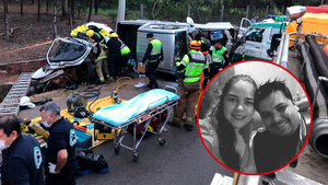 Víctimas del accidente en ruta Luque-San Ber son hijos de una concejala de Zanja Pytã