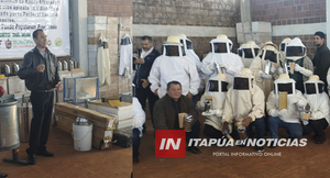 PRODUCTORES ECOLÓGICOS DE NVA. ALBORADA RECIBEN CAJAS Y EQUIPOS APÍCOLAS