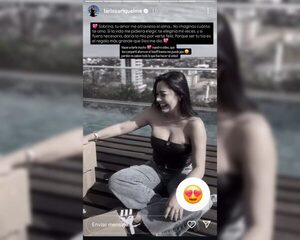 "No te imaginas cuánto te amo… te elegiría mil veces", Larissa Riquelme - Teleshow