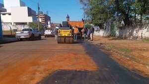 Municipalidad de Encarnación inicia plan de bacheo con planta asfáltica operativa