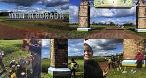 NVA. ALBORADA SIGUE CON MEJORAS EN SU PORTAL DE BIENVENIDA