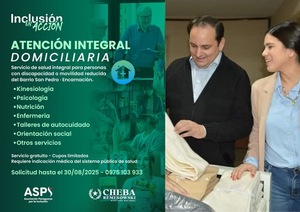 Lanzan Servicio de Atención Integral Domiciliaria en Encarnación