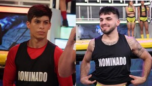 Juanpa y Fran al bote negro