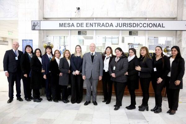 20 aniversario de la Mesa de Entrada Jurisdiccional de la CSJ