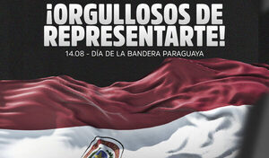 Versus / El mensaje de Olimpia por el Día de la Bandera Paraguaya