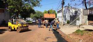 Encarnación inició mejoras viales con su propia planta de asfalto - La Tribuna