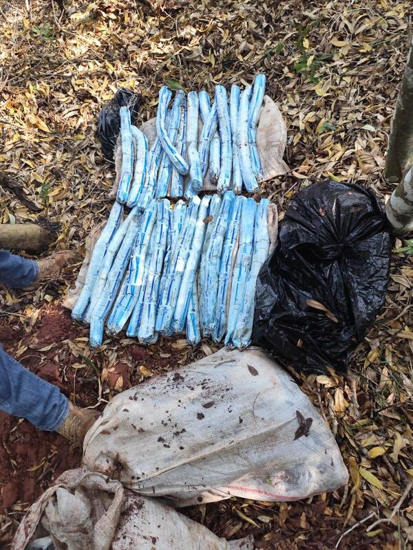 Hallan 25 explosivos del EML en búsqueda de Félix Urbieta