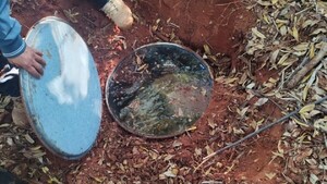 Hallan caleta con explosivos vinculada al extinto grupo criminal EML en Horqueta