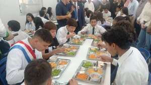 Avance educativo en Fuerte Olimpo: Colegio Muzzolón ya cuenta con moderno comedor escolar - Noticias del Chaco - ABC Color