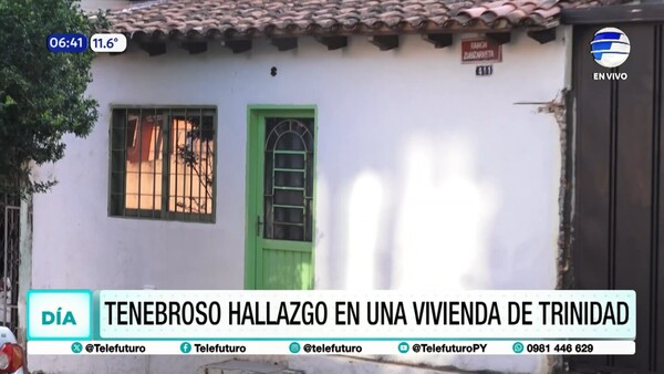 Confuso y escalofriante hallazgo en vivienda de Asunción