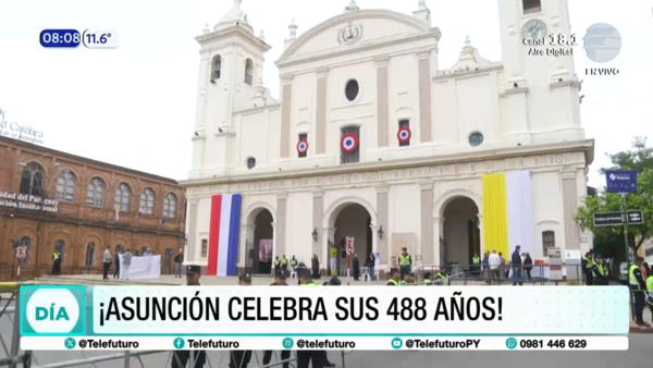Asunción se prepara para celebrar su aniversario con varias actividades