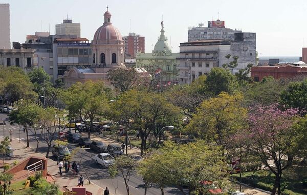 488° aniversario de Asunción, calles peatonales y desfiles