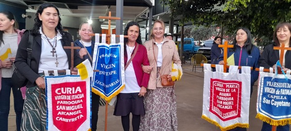Fieles peregrinan hasta Itacuá en honor a la Virgen  Nuestra Señora de la Asunción