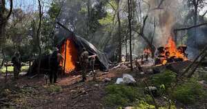 Diario HOY | Pillan megabase de narcos en Parque Nacional Caazapá