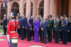 Presidente César Diesel participó del homenaje 488 a Asunción