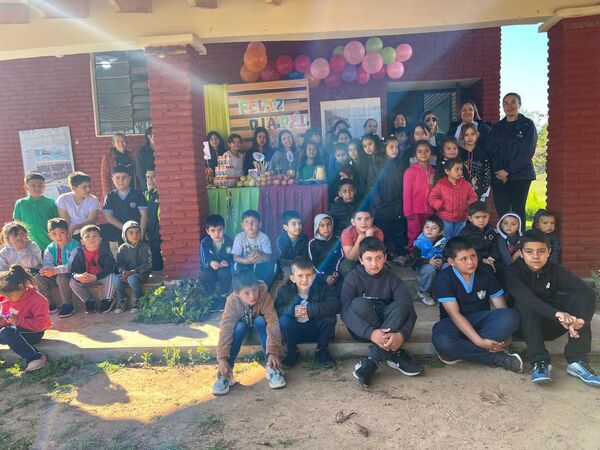 San Pedro del Paraná celebró el Día del Niño con juegos y alimentación saludable