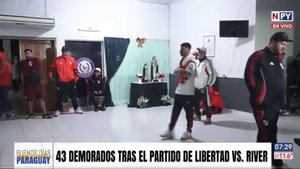 Unos 43 personas fueron demoradas tras el partido entre Libertad y River por la Libertadores