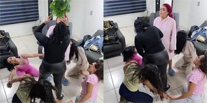 Popular / (VIDEO) ¿El grupo "Aroma" hace macumba de liberación antes de cantar?