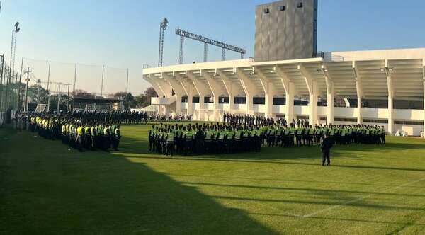 Operativo policial en La Huerta: 57 demorados durante el Libertad vs. River Plate