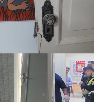 Violentan oficina del interventor en la Municipalidad de Ciudad del Este - ADN Digital