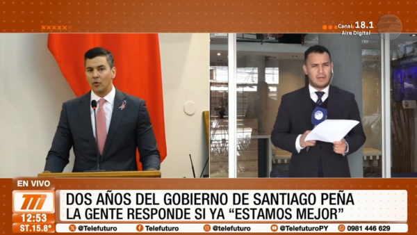 Dos años del Gobierno de Santiago Peña