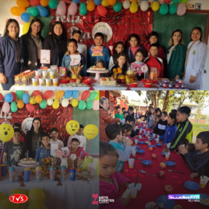 SAN PEDRO DEL PARANÁ CELEBRÓ EL DÍA DEL NIÑO CON SALUD, JUEGOS Y ALIMENTACIÓN SALUDABLE - «TVS DIGITAL»