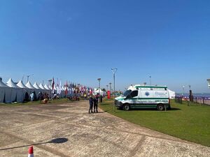 SEME Itapúa acompaña a atletas y público en evento deportivo internacional