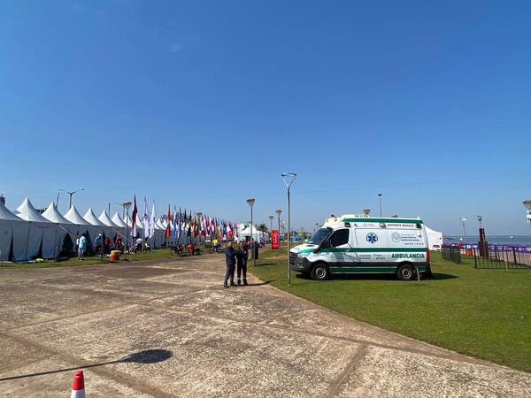SEME Itapúa acompaña a atletas y público en evento deportivo internacional