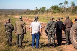 Destruyen pistas clandestinas utilizadas por marihuaneros en el  Parque Nacional Paso Bravo, Concepción - Nacionales - ABC Color