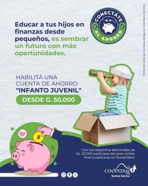 COOPEDUC invita a celebrar el Día del Niño en el marco de la promo Conectate al Ahorro